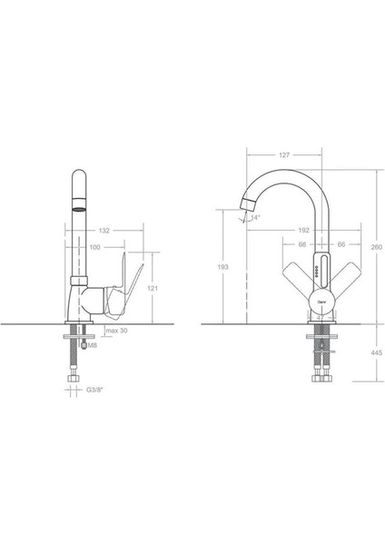 Kare Limra Mix Eviye Bataryası (Uzun Borulu) fiyatları