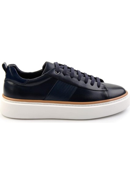 Lacivert Leather Erkek Sneaker E01901542641