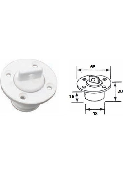 Plastik Miçoz Delikli fiyatları
