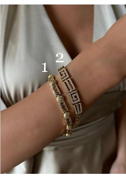 14 K Altın Rengi Vip Seri Bileklik 18+2 cm fiyatları