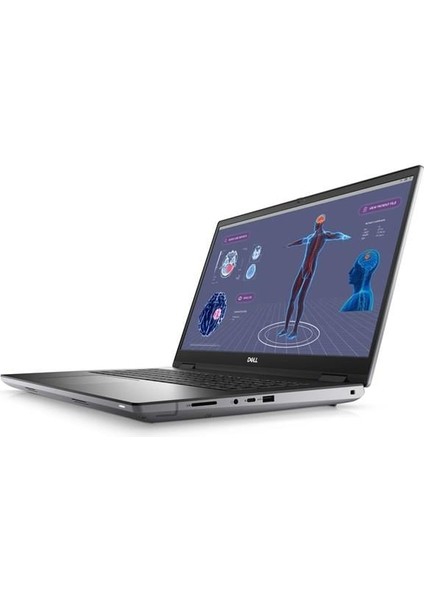 M7780 XCTOP7780EMEA_VP-3 I9-13950HX 2X16GB 512GB M.2 Pcıe 17" W11PRO 12GB Rtx 4000A Taşınabilir Iş Istasyonu