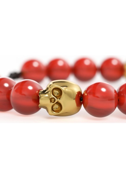 Punch Bileklik Sangre Gold Skull fiyatları