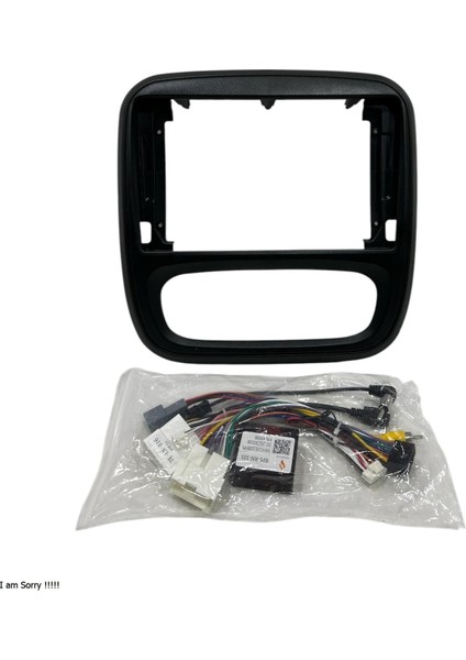 Renault Traffic-Opel Vivaro 2014-2021 9'' Multimedya Çerçevesi (Yüksek Kalite)