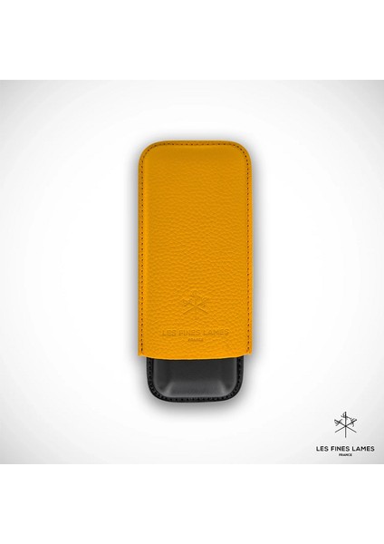Ikili Sarı Puro Kılıfı