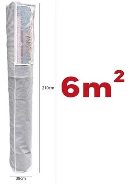Pencereli Halı Hurcu Toz Geçirmez Sağlam Dayanıklı Hurç Organizer 6m²