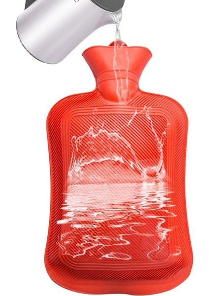 2 Litre Sıcak Su Torbası 1. Sınıf Kauçuk Malzeme