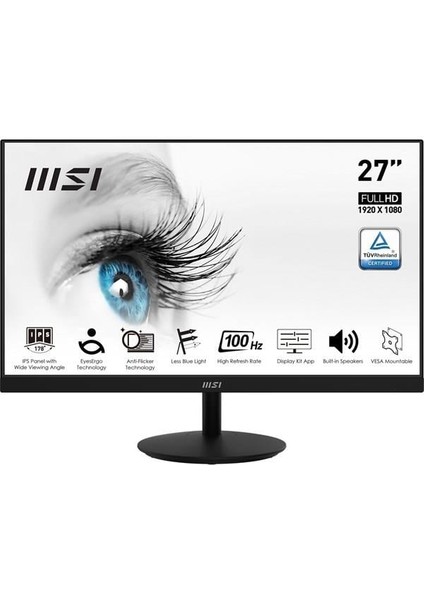 Msı 27 IPS Pro MP271A 1ms 100HZ HDMI Ev Ofis Tipi Monitör