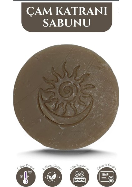 - Çam Katranı Sabunu- Naturel (Elit) (Yüz, Vücut ve Sac Bakım)