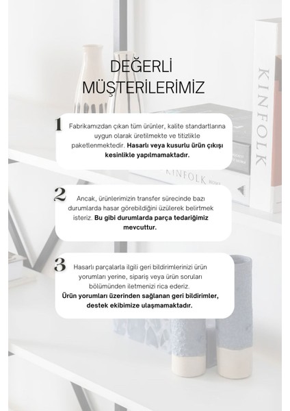 Nilamu Çam 45 cm Kitaplık, Metal Aksamlı, Organizer, Ofis, 45*170*34 cm