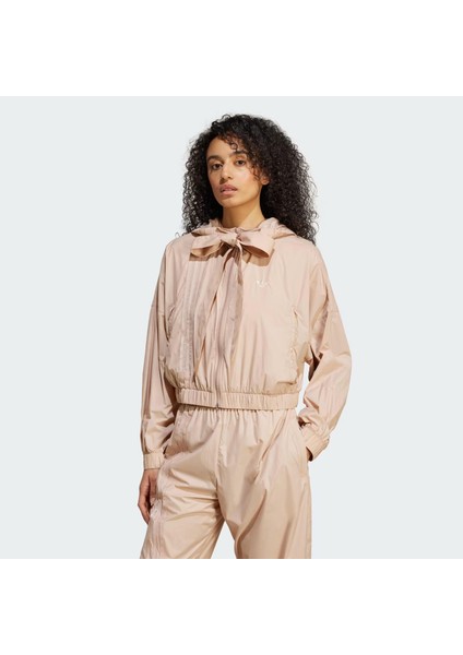 Kadın Bej Ceket RUCHED BOMBER JJ0906