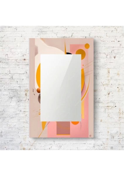 Dekorarif Desenli Dikdörtgen Duvar Aynası 142