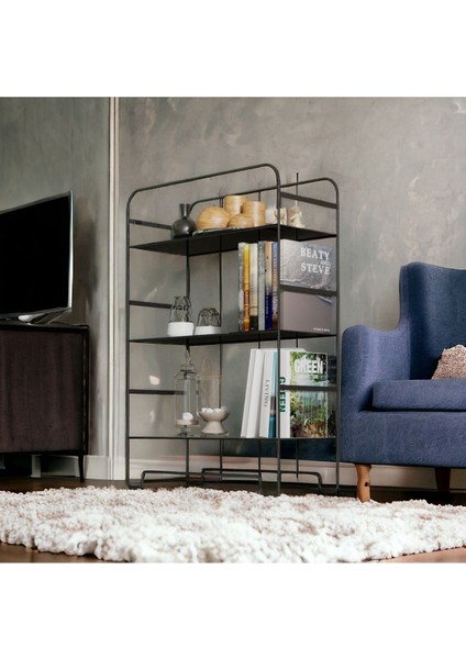 3 Katlı Metal Ofis Rafı, Katalog Rafı, Dergilik, Broşür Rafı, Ürün Teşhir Rafı, Genç Odası Kitaplık fiyatları