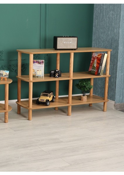 Fiore Kitaplık: Minimalist Mdf ve Ahşap Tasarım