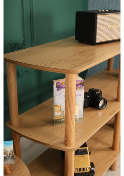 Fiore Kitaplık: Minimalist Mdf ve Ahşap Tasarım