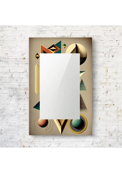 Dekorarif Desenli Dikdörtgen Duvar Aynası 169
