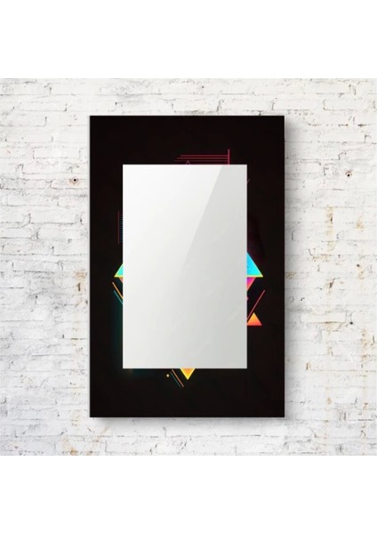 Dekorarif Desenli Dikdörtgen Duvar Aynası 189