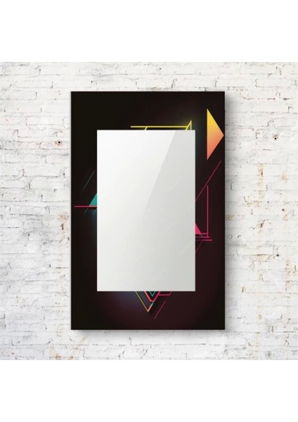 Dekorarif Desenli Dikdörtgen Duvar Aynası 176