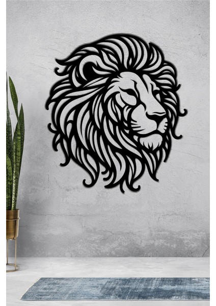 Aslan Tablosu Minimal Dekoratif Tablo T000000010 modelleri