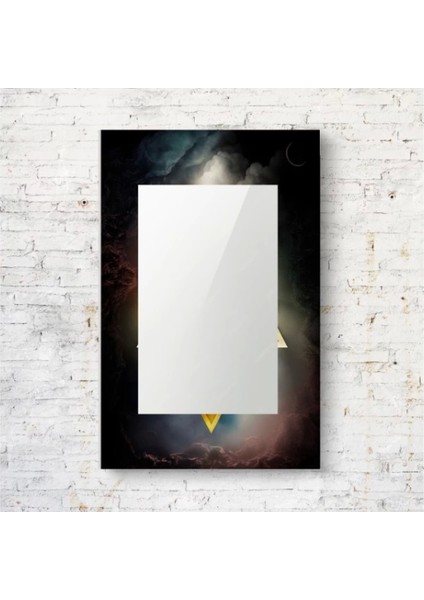 Dekorarif Desenli Dikdörtgen Duvar Aynası 181