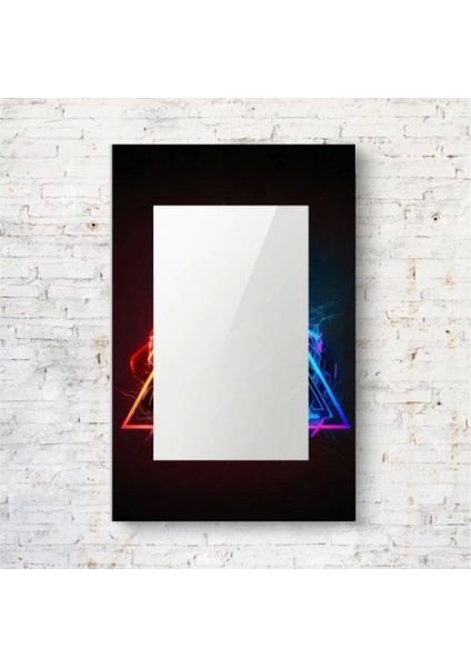 Dekorarif Desenli Dikdörtgen Duvar Aynası 193