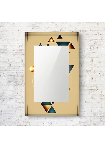 Dekorarif Desenli Dikdörtgen Duvar Aynası 209