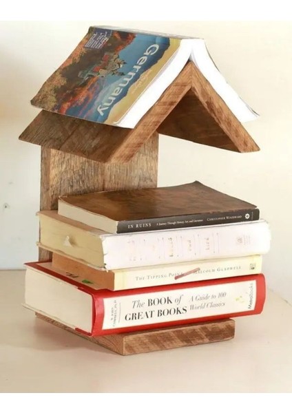 Ahşap Kitaplık - Pinterest Design