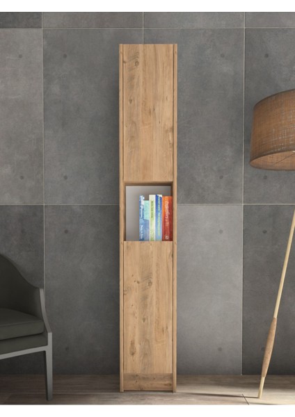Kuta FLAT30 Kitaplık 2 Kapaklı Kütüphane Çok Amaçlı Dolap
