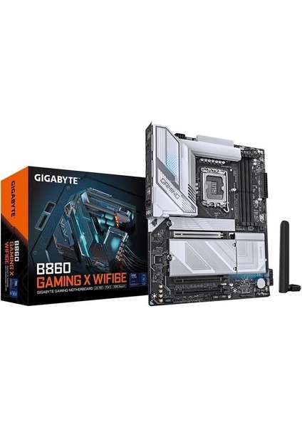 Gıgabyte B860 Gamıng x WIFI6E Ddr5 Hdmı-Dp Type-C Pcıe 5.0 1851P Atx