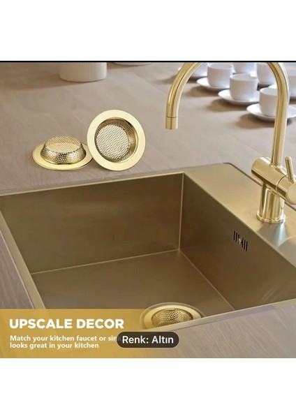Eviye İçi Süzgeç Gold