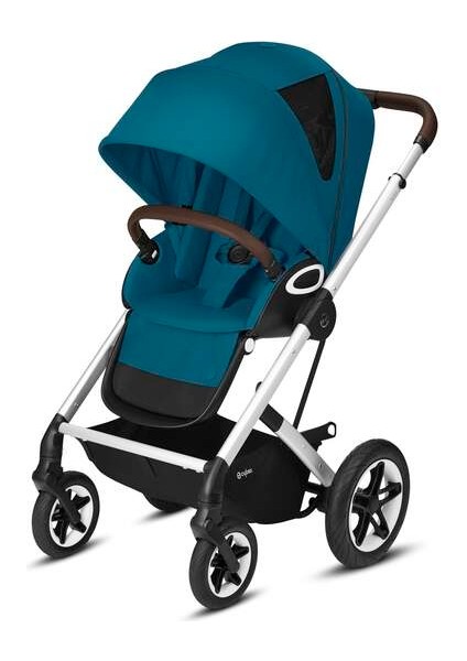 Talos S Lux (Silver-River Blue) (Konforlu Bebek Arabası)