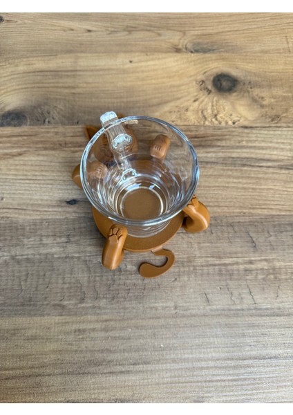 Şirin Kedi Bardak Tutacağı/bardak Altı/bardak Tutan Kedi.