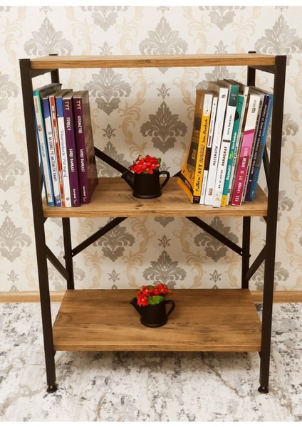 Dekoratif Minyatür Ahşap Kitaplık 60 x 90 cm KTP98 fiyatları