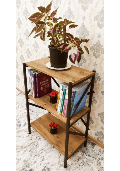 Dekoratif Minyatür Ahşap Kitaplık 60 x 90 cm KTP98 modelleri