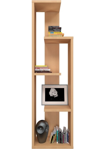 Zile 4 Raflı Kitaplık, Kayın 44 x 157 x 25 cm indirimleri