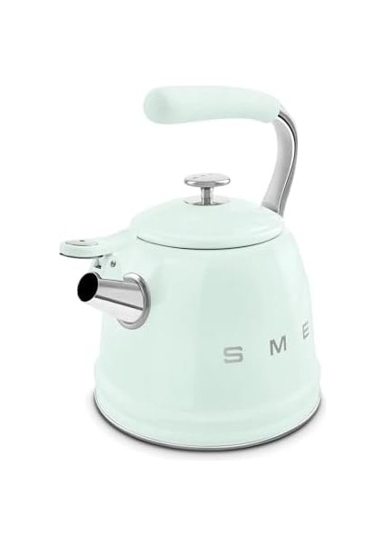 Metrashop 50's Style Set Üstü Düdüklü Kettle Pastel Yeşil 2.3 Lt