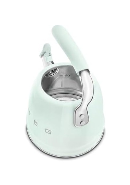 Metrashop 50's Style Set Üstü Düdüklü Kettle Pastel Yeşil 2.3 Lt