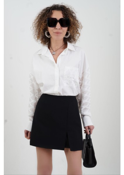 Siyah Premium Şort Etek fiyatları