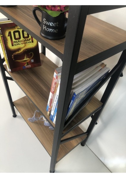 Dekoratif Mınyatur Ahşap Kitaplık 60 x 110
