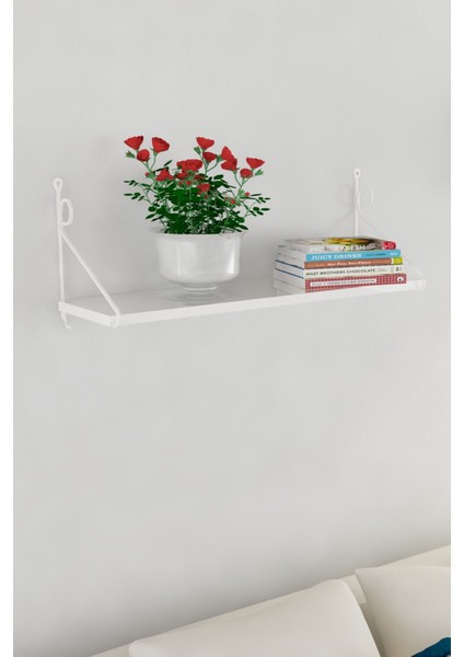 Seramoni Raf Seti 1 Raflı 200 x 720 Met.beyaz+Ahş.p.beyaz 015 0110 022 020 76