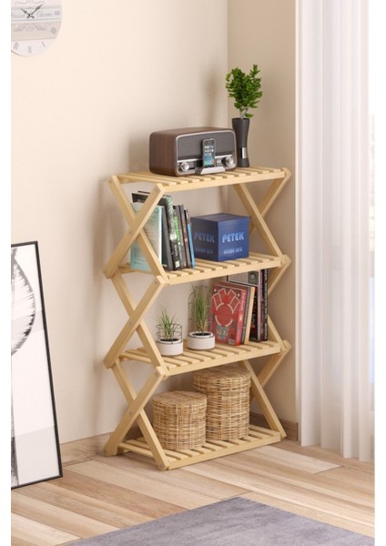 Home Life Katlanır Raf 4 Raflı 65 cm Genişlik