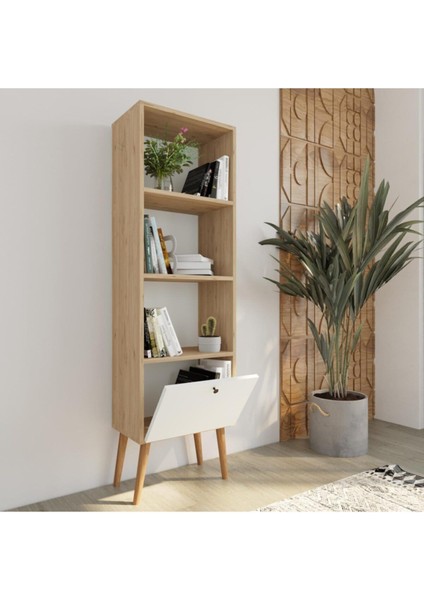 W5020 Janus Kitaplık Sepet/beyaz fırsatları