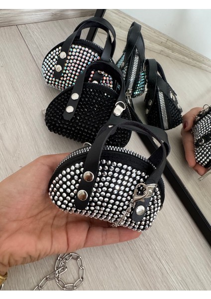 Kadın Mini Çanta Cüzdan Şık Tasarım Askılı El ve Omuz Çantası fırsatları