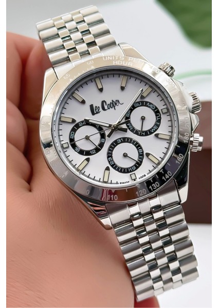 LC07963.330 Gümüş Renk Çelik Kordon Erkek Kol Saati 3ATM+BILEKLIK Gümüş-Beyaz ZMLC016 fırsatları