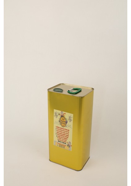10 Litre Soğuk Sıkım Naturel Sızma Zeytinyağı – %100 Doğal, Yerli Üretim (Ayvalık, İlk Hasat, Teneke Ambalaj)"