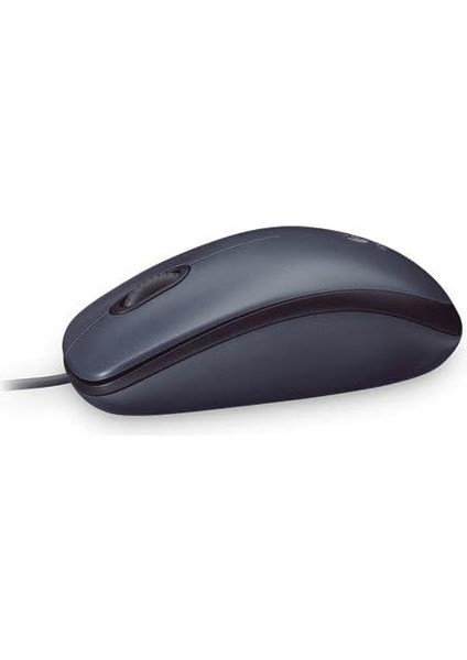 M90 USB Kablolu Mouse, Pc, Mac, Dizüstü Bilgisayar ile Uyumlu, 1000 Dpı Optik Izleme, Sağ ve Sol Elle Kullanıma Uygun, Siyah