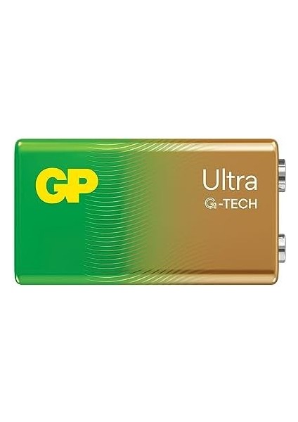 Batteries G-Tech Ultra Alkalin 9V - 6LR61 Boy 9V Pil Tekli Kart
