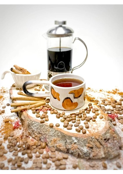 Yapımı Seramik Kupa Bardak Kahve Loepar