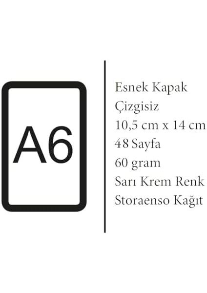 Magic Notebooks Series, Çizgisiz, Toplam 192 Sayfa, Her Biri 48 Sayfa, Tel Dikiş, Esnek Kapak, Oval Kenar, Tuval Doku, 60 gram, Sarı Krem Renk