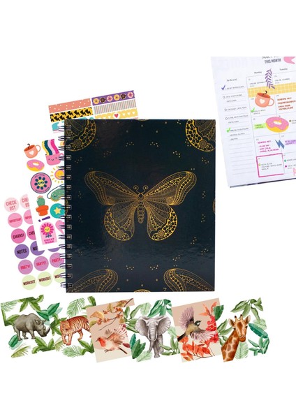 Juno Smart Planner Gold/butterfly