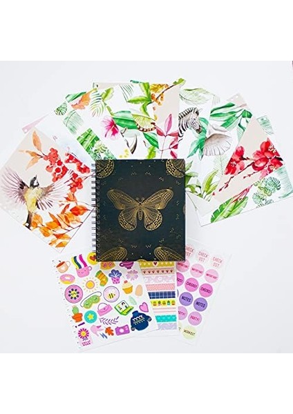 Juno Smart Planner Gold/butterfly